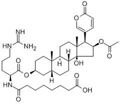 bufotoxin 结构式