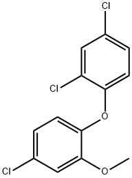 三氯生甲酯 结构式