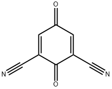 2,6-Dicyano-1,4-benzoquinone 结构式