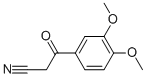 3,4-二甲氧基苯甲酰乙腈 结构式