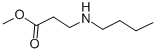 METHYL 3-(BUTYLAMINO)PROPANOATE 结构式