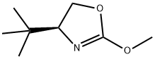 Oxazole, 4-(1,1-dimethylethyl)-4,5-dihydro-2-methoxy-, (4S)- (9CI) 结构式