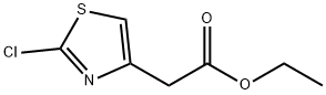 2-(2-氯噻唑-4-基)乙酸乙酯 结构式