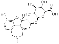 O-Desmethyl Galanthamine b-D-Glucuronide 结构式
