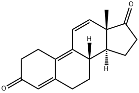 雌-4,9,11-三烯-3,17-二酮 结构式