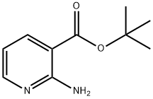 3-Pyridinecarboxylicacid,2-amino-,1,1-dimethylethylester(9CI) 结构式