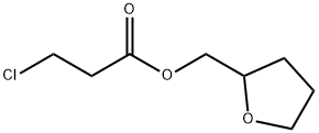 3-Chloropropionic acid, 2-tetrahydrofurylmethyl ester 结构式