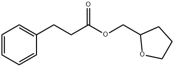 3-Phenylpropionic acid, 2-tetrahydrofurylmethyl ester 结构式