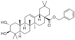 马斯里酸苄酯 结构式