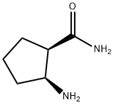 Cyclopentanecarboxamide, 2-amino-, (1R,2S)- (9CI) 结构式