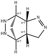 4,7-Methano-3H-pyrazolo[3,4-d]pyridazine,3a,4,5,6,7,7a-hexahydro-, 结构式