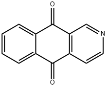 苯并[G]异喹啉-5,10-二酮 结构式