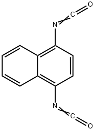 1,4-Naphthalenediyldiisocyanate 结构式