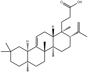 3,4-Secooleana-4(23),12-dien-3-oic acid 结构式