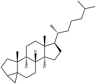 3,5-Cyclocholestane 结构式