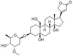 加拿大麻醇苷 结构式