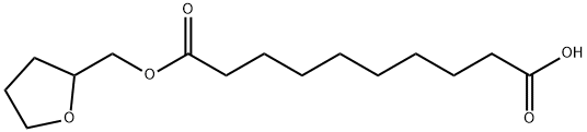 tetrahydrofurfuryl hydrogen sebacate  结构式