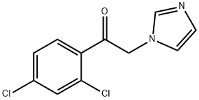 2'-(1H-咪唑-1-基)-2,4-二氯苯乙酮 结构式