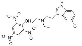 5-Methoxy-N,N-diethyltryptaminepicrate 结构式