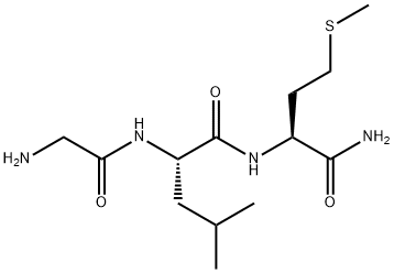 GLY-LEU-MET-NH2 结构式