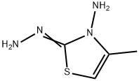 2(3H)-Thiazolone,3-amino-4-methyl-,hydrazone(9CI) 结构式