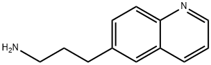 3-(quinolin-6-yl)propan-1-amine 结构式