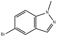 5-溴-1-甲基-1H-吲唑 结构式