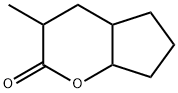 Cyclopenta[b]pyran-2(3H)-one, hexahydro-3-methyl- (9CI) 结构式