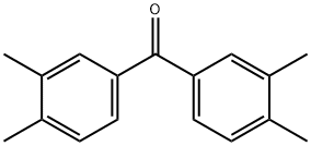 双(3,4-二甲基苯基)甲酮 结构式