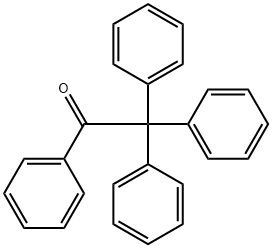 2,2,2-三苯基苯乙酮 结构式