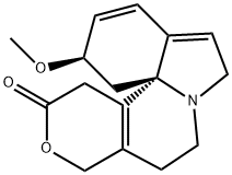 Β-刺桐定碱 结构式