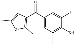 呋碘达隆 结构式