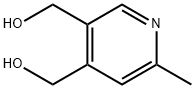 6-METHYL-3,4-PYRIDINEDIMETHANOL 结构式