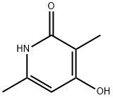 3,6-二甲基吡啶-2,4-二醇 结构式