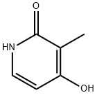 3-METHYLPYRIDINE-2,4-DIOL 结构式