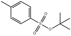 对甲苯磺酸叔丁酯 结构式