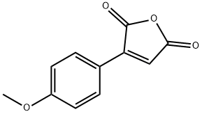 3-(4-methoxyphenyl)furan-2,5-dione 结构式