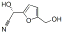 2-Furanacetonitrile, alpha-hydroxy-5-(hydroxymethyl)-, (alphaS)- (9CI) 结构式