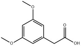 (3,5-二甲氧基苯基)乙酸 结构式