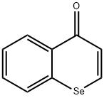 4H-1-Benzoselenin-4-one 结构式