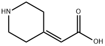 哌啶-4-丙烯酸 结构式