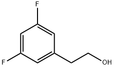 3,5-二氟苯乙醇 结构式