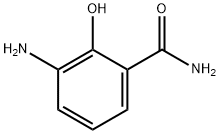 Benzamide, 3-amino-2-hydroxy- (9CI) 结构式