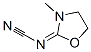 Cyanamide, (3-methyl-2-oxazolidinylidene)- (9CI) 结构式