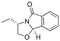 Oxazolo[2,3-a]isoindol-5(9bH)-one, 3-ethyl-2,3-dihydro-, (3S,9bR)- (9CI) 结构式