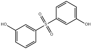 磺酰二苯酚（双酚S） 结构式