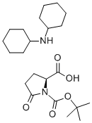 BOC-L-焦谷氨酸二环己基铵盐 结构式