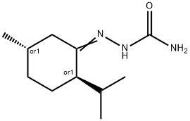 p-Menthan-3-one semicarbazone 结构式