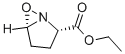 6-Oxa-1-azabicyclo[3.1.0]hexane-2-carboxylicacid,ethylester,(2S,5S)-(9CI) 结构式