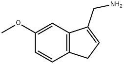 1H-Indene-3-methanamine,5-methoxy-(9CI) 结构式